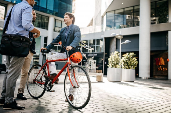 Büro Mobilität Hybrid Work
