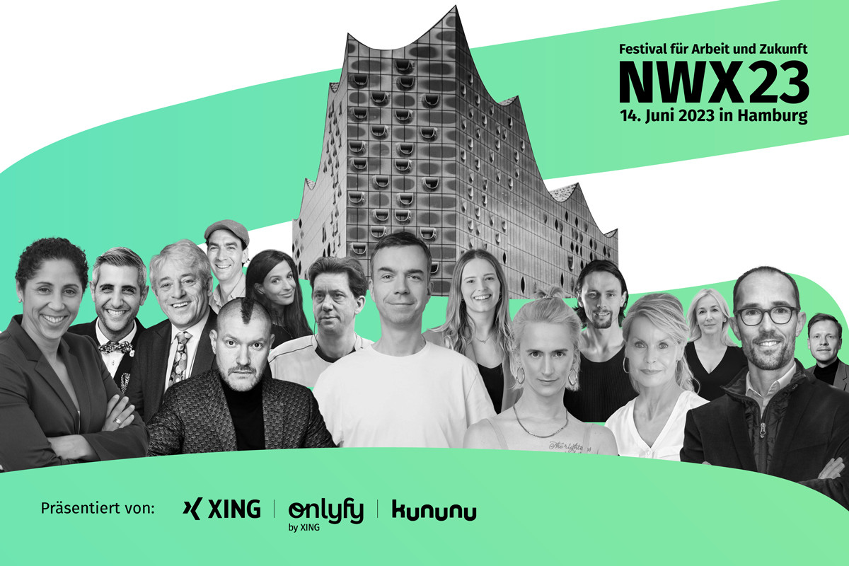 So sieht das Programm der NWX23 aus - New Work Experience