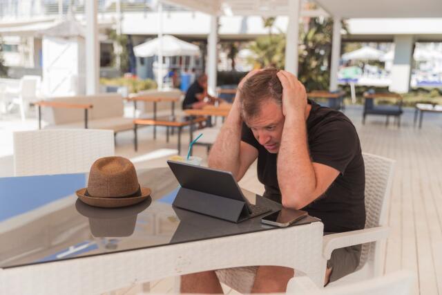 Wenn die Arbeit im Urlaub Stress verursacht